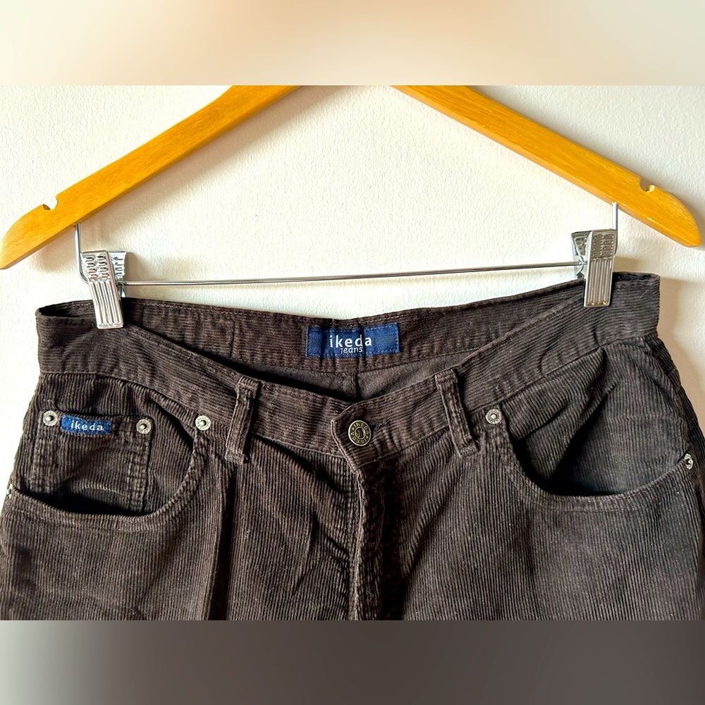 Vintage Ikeda Brown Corduroy pants